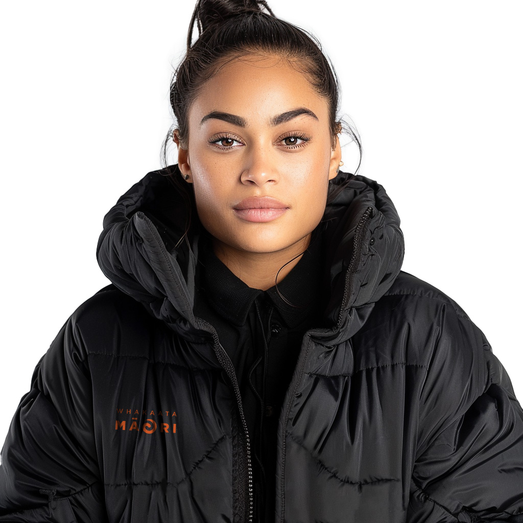 Hākete | Womens Longline Puffa Jacket (WM08)